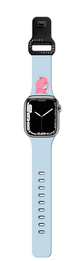 Sleepy Cat | Apple Watch Series 11 & 12 (46mm) / Impact Band / Black | Image 1
