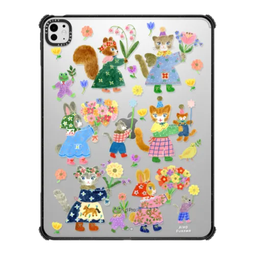 Smile Parade | iPad Pro 13-inch (M4/M5) / iPad Impact Case / Black | Image 1