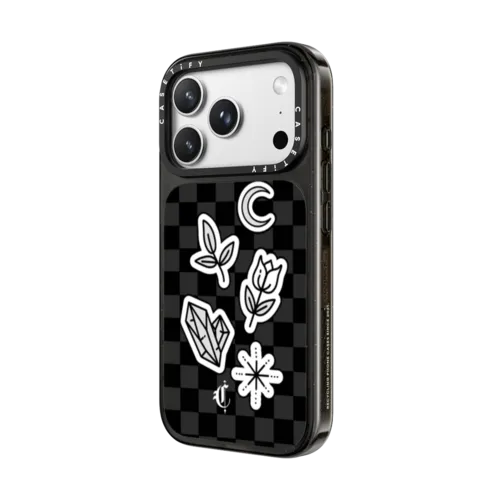 Monochrome Magic | iPhone 18 Pro Max / Impact Case MagSafe Compatible - Glossy / Glossy Black | Image 2