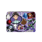 Evangelion Sticker Laptop Sleeve | Large (16") / Impact Laptop Sleeve / Multicolor | Image 1