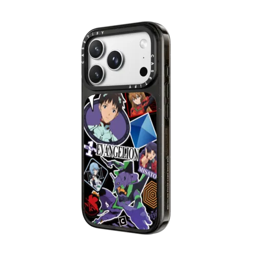 Evangelion Sticker Case | iPhone 18 Pro Max / Impact Case MagSafe Compatible - Glossy / Glossy Black | Image 2