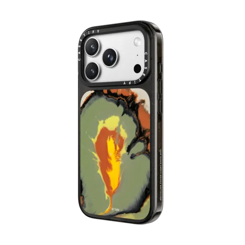 Volcanic Flare Phone Case | iPhone 18 Pro Max / Impact Case MagSafe Compatible - Glossy / Glossy Black | Image 2