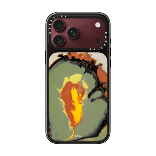 Volcanic Flare Phone Case | iPhone 18 Pro Max / Impact Case MagSafe Compatible - Glossy / Glossy Black | Image 1