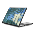 Poplars on the Epte Laptop Case | MacBook Pro 14-inch (M1 - M5) / MacBook Impact Case / Black | Image 1