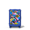 Vivid Vibes Blue | 21" Carry-On Suitcase / Bounce Suitcase / Cobalt Blue | Image 1