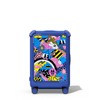 Vivid Vibes Blue | 21" Carry-On Suitcase / Bounce Suitcase / Cobalt Blue | Image 1