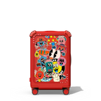 Super Sticker | 21" Carry-On Suitcase / Bounce Suitcase / Cherry Red | Image 1