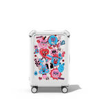 Stay Weird | 21" Carry-On Suitcase / Bounce Suitcase / Glossy Cloud White | Image 1