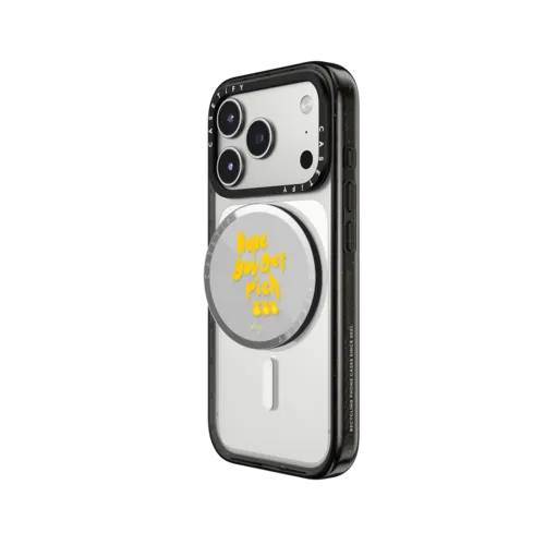 Hope You Get Rich | Snappy Grip Stand / Snappy Mirror Grip Stand MagSafe Compatible / Silver | Image 2