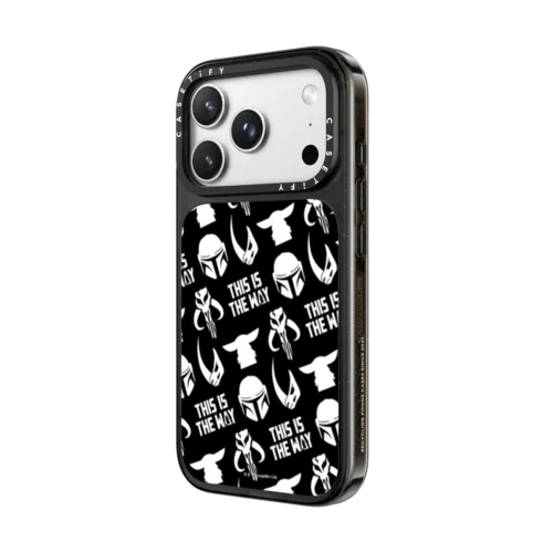 This Is The Way Symbol Case | iPhone 18 Pro Max / Impact Case MagSafe Compatible - Glossy / Glossy Black | Image 2