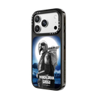 The Mandalorian™ and Grogu Moon Case | iPhone 18 Pro Max / Impact Case MagSafe Compatible - Glossy / Glossy Black | Image 2
