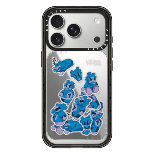 STICKER SET | Snappy Cardholder Stand / Snappy Mirror Cardholder Stand MagSafe Compatible / Silver | Image 1