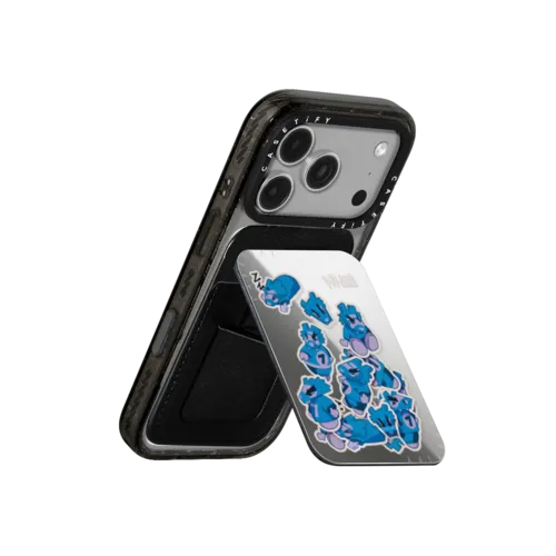 STICKER SET | Snappy Cardholder Stand / Snappy Mirror Cardholder Stand MagSafe Compatible / Silver | Image 3