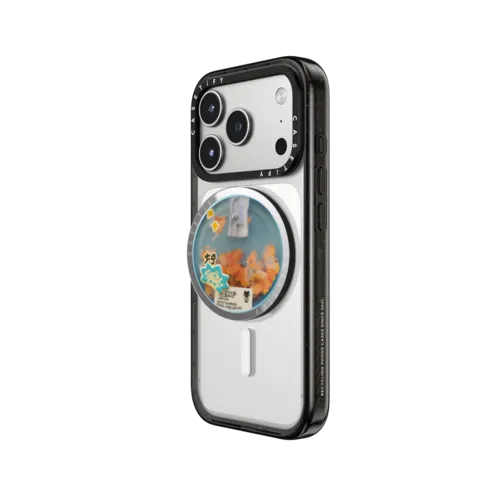 ETCHED SHAVINGS | Snappy Grip Stand / Snappy Mirror Grip Stand MagSafe Compatible / Silver | Image 2