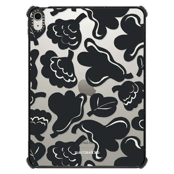 Marimekko Kukasta Kukkaan (Black & White) Tablet Case  | Image 1