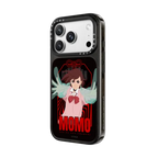 DAN DA DAN Omamori Case | MO MO | iPhone 18 Pro Max / Impact Case MagSafe Compatible - Glossy / Glossy Black | Image 2