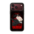 DAN DA DAN Omamori Case | OKARUN | iPhone 18 Pro Max / Impact Case MagSafe Compatible - Glossy / Glossy Black | Image 1