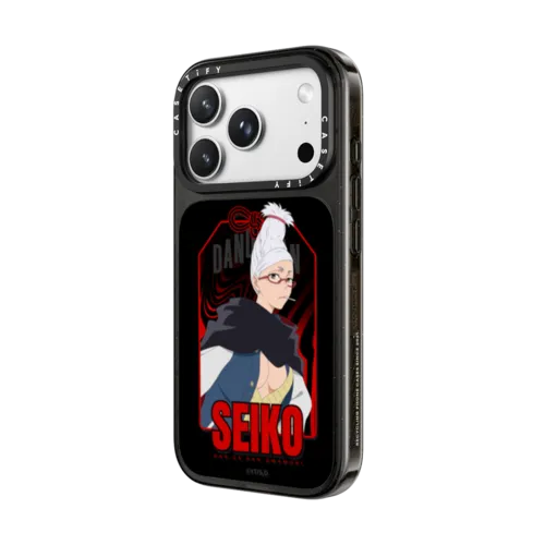 DAN DA DAN Omamori Case | SEIKO | iPhone 18 Pro Max / Impact Case MagSafe Compatible - Glossy / Glossy Black | Image 2