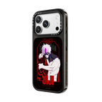 DAN DA DAN Omamori Case | JIJI | iPhone 18 Pro Max / Impact Case MagSafe Compatible - Glossy / Glossy Black | Image 2