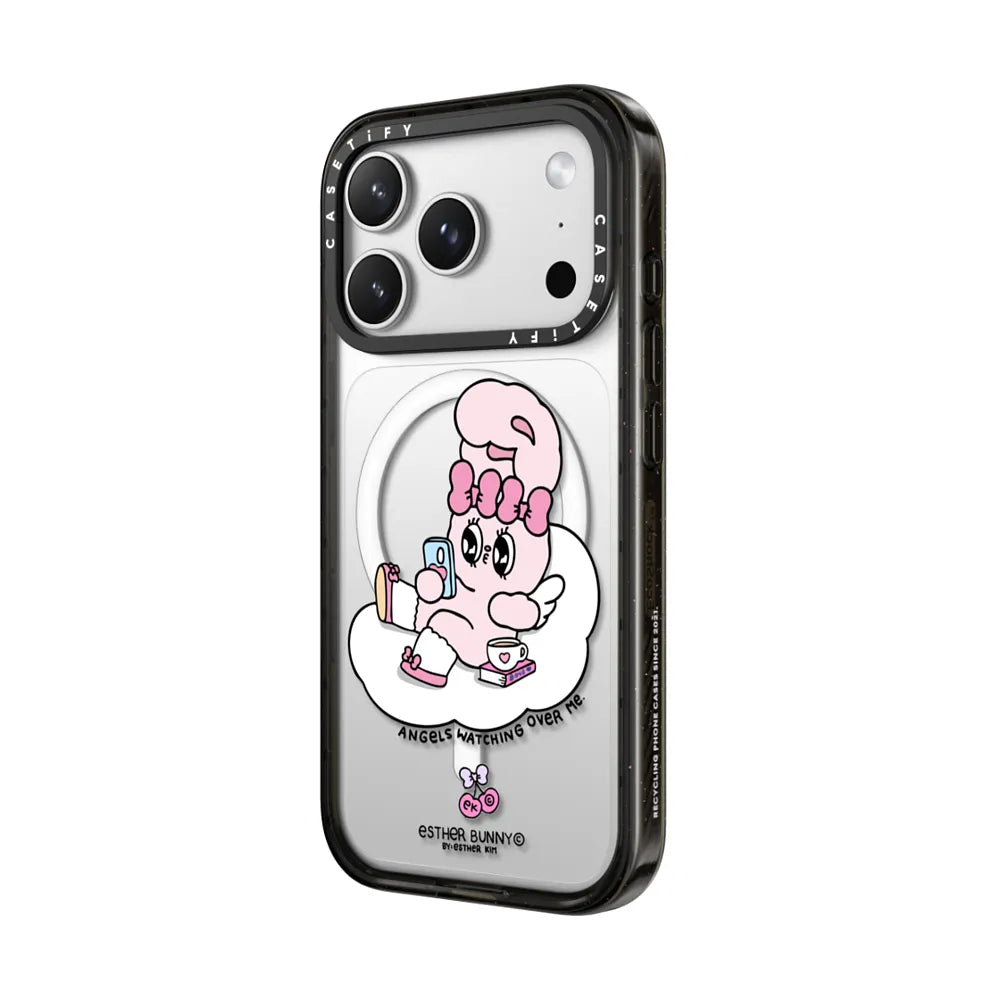 Esther Bunny On Phone Phone Case