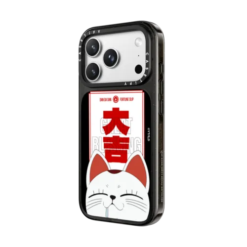 DAN DA DAN Turbo Granny Fortune Kuji Phone Case - DROOL | iPhone 18 Pro Max / Impact Case MagSafe Compatible - Glossy / Glossy Black | Image 2