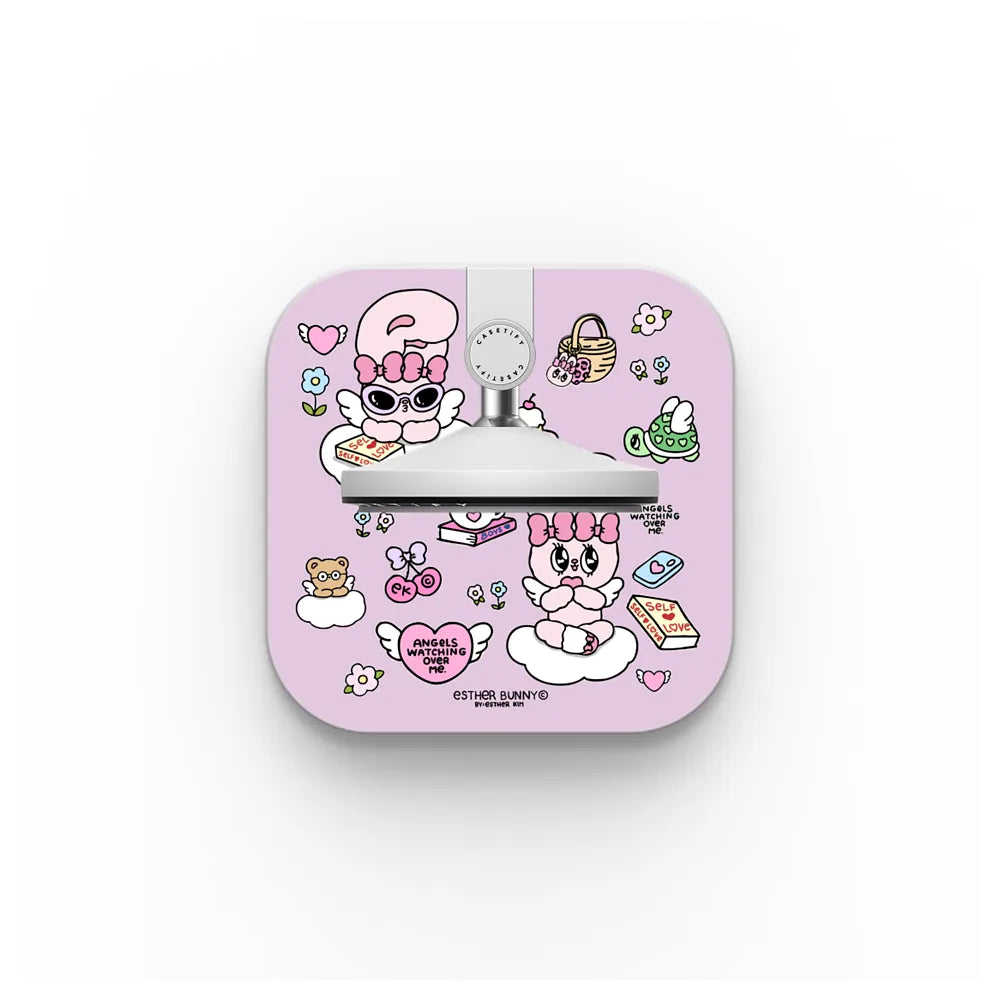 Esther Bunny Chill Cloud Stickers 2-in-1 wireless charger