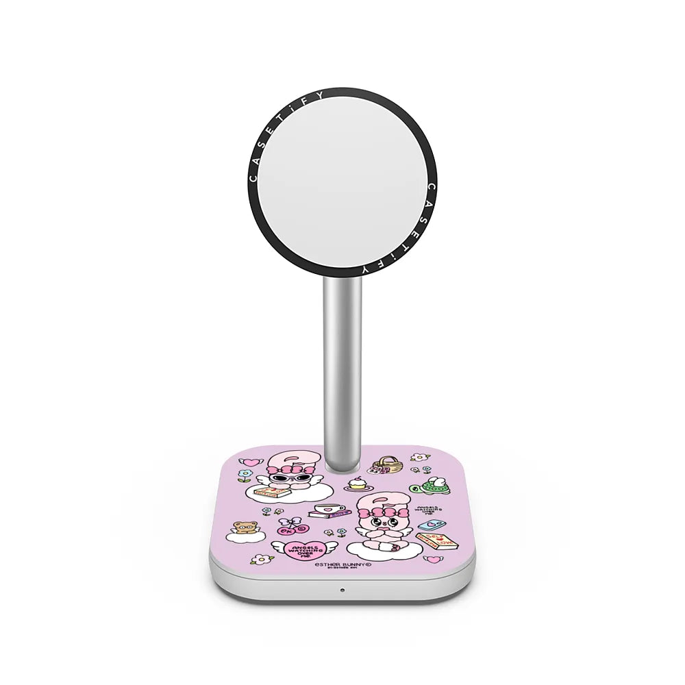 Esther Bunny Chill Cloud Stickers 2-in-1 wireless charger | Image 1