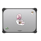 Esther Bunny Daydreaming Laptop Case | MacBook Pro 14-inch (M1 - M5) / MacBook Bounce Case / Black | Image 2