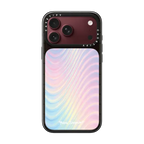 Wavy Mood | iPhone 18 Pro Max / Impact Case MagSafe Compatible - Glossy / Glossy Black | Image 1