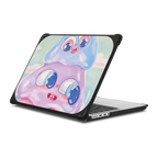Wobbly Friends | MacBook Pro 14-inch (M1 - M5) / MacBook Bounce Case / Black | Image 1