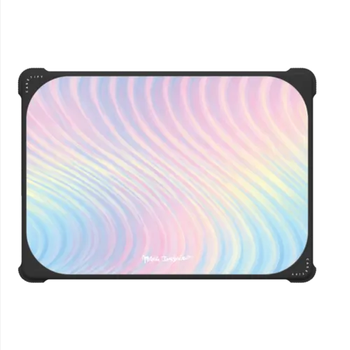 Wavy Mood | MacBook Pro 14-inch (M1 - M5) / MacBook Bounce Case / Black | Image 2