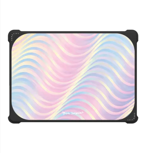 Wavy Feelings | MacBook Pro 14-inch (M1 - M5) / MacBook Bounce Case / Black | Image 2