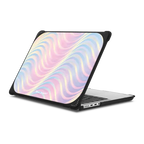 Wavy Feelings | MacBook Pro 14-inch (M1 - M5) / MacBook Bounce Case / Black | Image 1