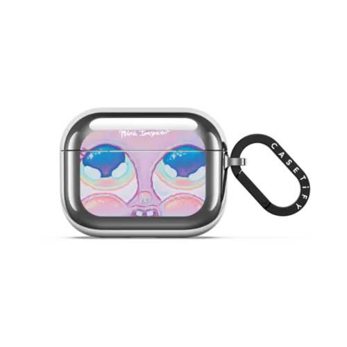 Giggle | AirPods Pro 3 / Earbuds Mirror Case / Silver | Image 1