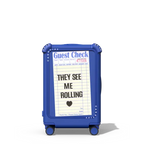 They See Me Rolling | 21" Carry-On Suitcase / Bounce Suitcase / Cobalt Blue | Image 1