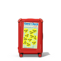 The Hot Dog | 21" Carry-On Suitcase / Bounce Suitcase / Cherry Red | Image 1