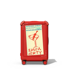 Extra Dirty | 21" Carry-On Suitcase / Bounce Suitcase / Cherry Red | Image 1