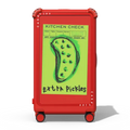 Extra Pickles | 29" Check-In Trunk Suitcase / Bounce Suitcase / Cherry Red | Image 1