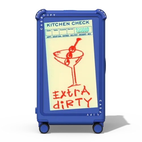Extra Dirty | 29" Check-In Trunk Suitcase / Bounce Suitcase / Cobalt Blue | Image 1