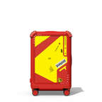 Yellow | 21" Carry-On Suitcase / Bounce Suitcase / Cherry Red | Image 1