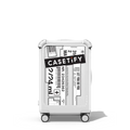 CASETiFY | 21" Carry-On Suitcase / Bounce Suitcase / Glossy Cloud White | Image 1