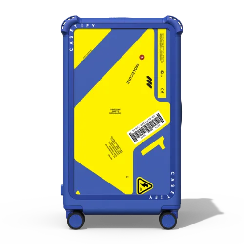 Yellow | 29" Check-In Trunk Suitcase / Bounce Suitcase / Cobalt Blue | Image 1