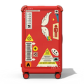 Stickers | 29" Check-In Trunk Suitcase / Bounce Suitcase / Cherry Red | Image 1
