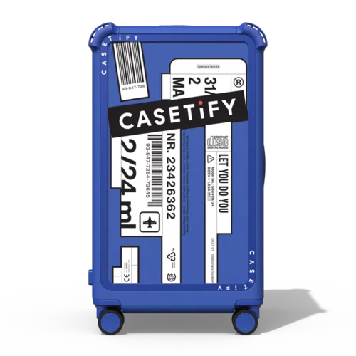 CASETiFY | 29" Check-In Trunk Suitcase / Bounce Suitcase / Cobalt Blue | Image 1