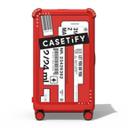 CASETiFY | 29" Check-In Trunk Suitcase / Bounce Suitcase / Cherry Red | Image 1