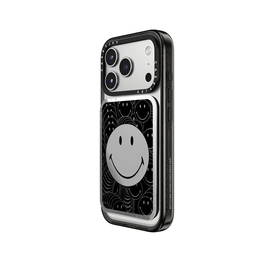 Smiley Mirror Snappy Cardholder Stand