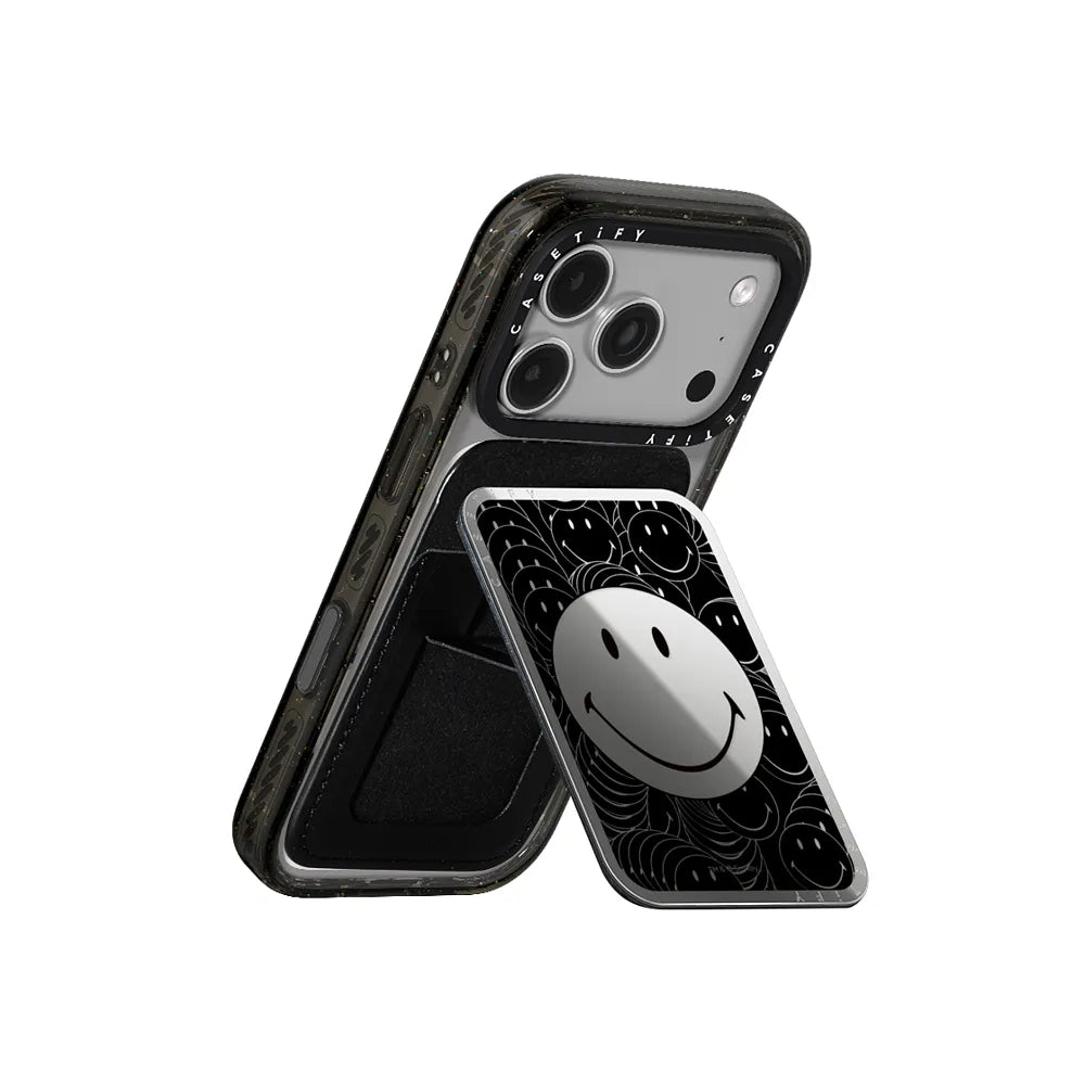 Smiley Mirror Snappy Cardholder Stand