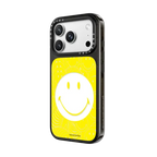 Smiley Phone Case - Yellow Edition | iPhone 18 Pro Max / Impact Case MagSafe Compatible - Glossy / Glossy Black | Image 2