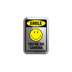 SMILE! Caution You're On Camera Snappy Cardholder Stand