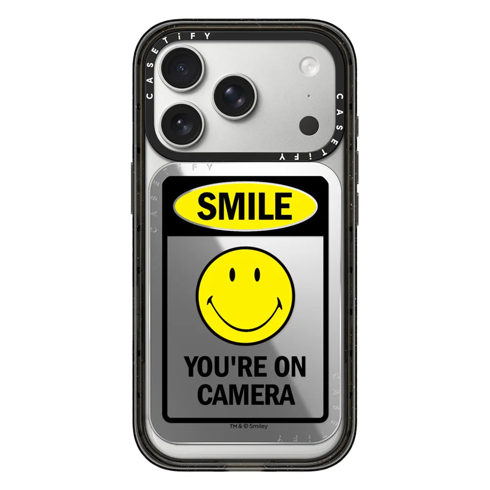 SMILE! Caution You're On Camera Snappy Cardholder Stand | Image 1